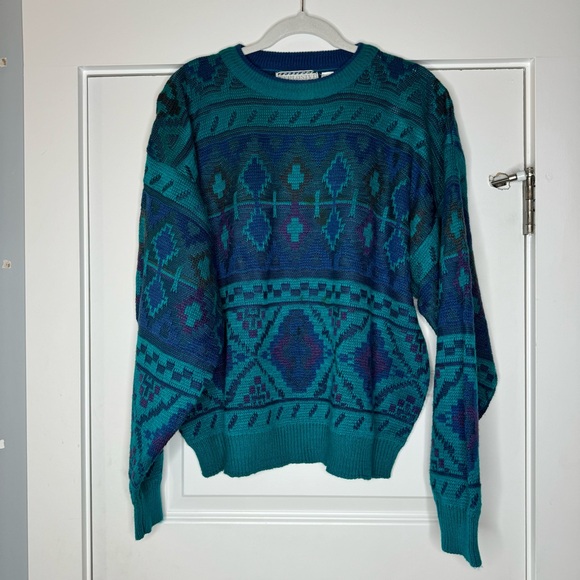 Amazing Vtg Explosive Saturdays Styling Sweater - Picture 2 of 7